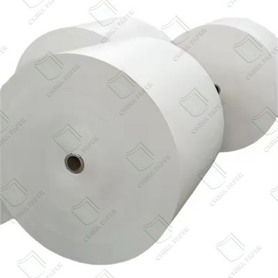 Harga yang bagus 50-80gm LWC Paper Ringan Bobot dilapisi kertas Roll Untuk majalah Iklan on line