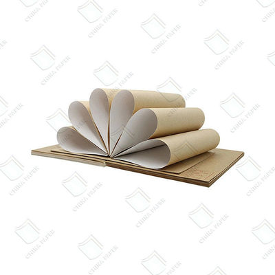 Harga yang bagus Kelembaban Papan Liner Atas Putih Ketahanan retak 110gsm-235gsm Disesuaikan on line