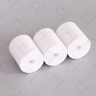 kualitas Eco Friendly Termal Paper Rolls 45-80Gram Termal Printing Paper OEM pabrik