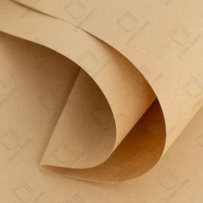 Harga yang bagus Kertas Kraft 100% Purnama Pulp Kayu Kertas Kemasan Brown Untuk Pengiriman Pengemasan Kerajinan on line